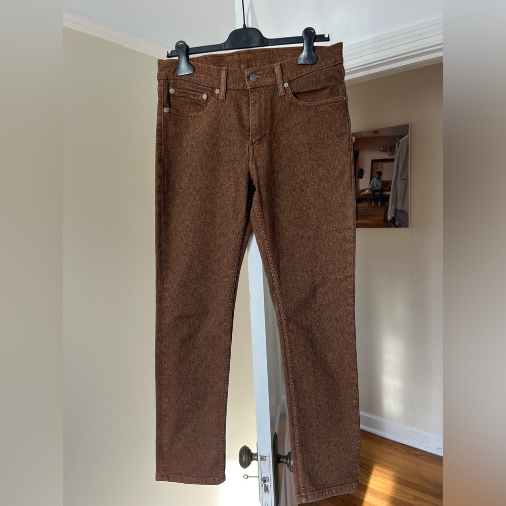textured jeans